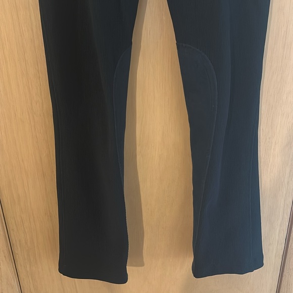 Tuff Rider Kids Girls Equestrian Horseback Riding Britches Pants Black Size 16 - Picture 3 of 10